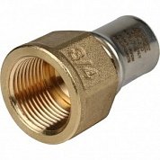 Муфта переходная под пресс 20 x 3/4" (ВР) STOUT для МП труб