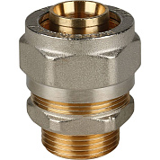 Переходник с наружной резьбой 3/4"х20 STOUT для металлопластиковых труб