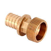 Муфта надвижная НР 32 х 1"1/4 REHAU RAUTITAN RX бронза