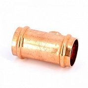 Тройник пресс 35x18x35 медный IBP 