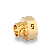 Переходник резьбовой 3/4" x 1" 1/4 ВН латунь UNI-FITT OPTIMAL (603G3501)
