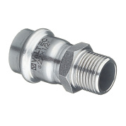 Муфта пресс-Н 22 мм х 1/2" нержавеющая сталь VALTEC