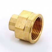 Муфта переходная 15 x 3/4" VIEGA пайка ВР бронза Муфта