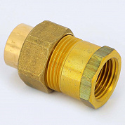 Американка с плоской прокладкой VIEGA пайка ВР 15x1/2" Американка
