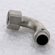 Угол пресс-В 15x1/2' нержавеющая сталь Sanpress Inox VIEGA Диаметр - 15 мм.