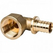 Угол переходной 25 x 3/4" ВР аксиальный для труб PE-X STOUT