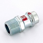 Муфта пресс-Н 18x1/2" оцинкованная сталь Prestabo VIEGA Диаметр - 18 мм.