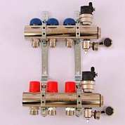 Колл. группа EMMETI TOPWAY 1"x3/4" ЕК 3 выхода с термостатическими вентилями
