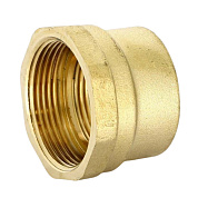 Муфта редукция 3/4" x 1/2" (ВР) латунь UNI-FITT