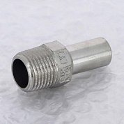 Вставка пресс-Н 15х1/2" нержавеющая сталь Sanpress Inox VIEGA Диаметр - 15 мм.