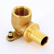 Водорозетка надвижная 25-Rp 3/4" REHAU RX корот. (бронза)