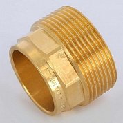 Муфта переходная 35 x 1 1/2" VIEGA пайка НР бронза Муфта