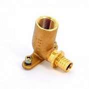 Водорозетка надвижная 16-Rp 1/2" REHAU RX длин. (бронза)