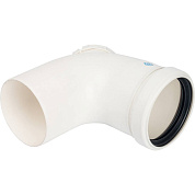 Отвод 87° D=80 мм с инспекцией для конденсационных котлов STOUT (SCA-8080-010090) Отвод