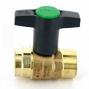 Кран шаровой EASYTOP VIEGA пресс ВВ 1"1/4 бронза SC-Contur, Т-ручка