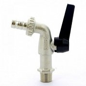 Кран шаровый BUGATTI ALASKA 1/2" Н со штуцером
