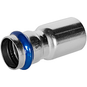 Муфта переходная 35 х 28 мм, ВПр-НПр под пресс, из нержавеющей стали STOUT (SSS-2020-003528)