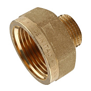 Переходник резьбовой ВН 1" x 1/2" латунь TIEMME