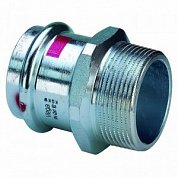 Муфта пресс-Н 28x1"1/4 оцинкованная сталь Prestabo VIEGA Диаметр - 28 мм.
