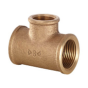 Тройник редукционный 3/4" x 3/4" x 1/2" ВР бронза CONEX BANNINGER