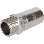 Вставка переходная под пресс 28 x 3/4" (НР) из нержавеющей стали ROMMER