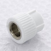 Муфта 20 х 3/4" (ВР) PRO AQUA полипропиленовая PP-R