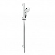 Душевой гарнитур HansGrohe HG Croma Select S Multi со штангой 90 см белый/хром
