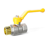 Кран шаровый ВН 1/2" газовый LD Pride, полный проход, ручка