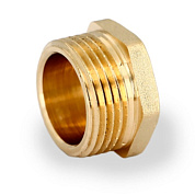Заглушка резьбовая (НР) 1" 1/2, латунь UNI-FITT OPTIMAL (608G6001)