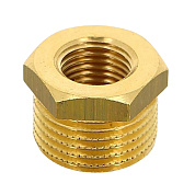 Футорка редукционная 1"1/4 x 1" НВ латунь UNI-FITT