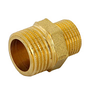 Ниппель редукция 3/4" x 1/2" (НР) латунь UNI-FITT