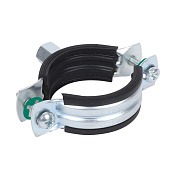 Хомут 2S M8/М10 (68-74 мм) 2-х винт. с уплотн. epdm WALRAVEN
