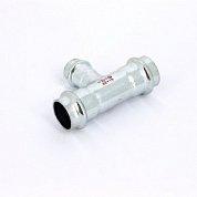 Тройник пресс оцинкованная сталь 22х15х22 IBP