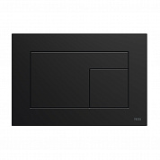 Панель смыва TECEvelvet поверхность FENIX Черная для инсталляции унитаза 150 x 220 x 5 мм 9240732
