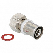 Муфта с накидной гайкой под пресс 20 (2,0) мм х 3/4” для МП труб VALTEC (VTm.222.N.002005)