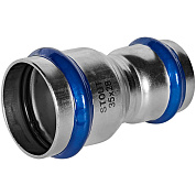 Муфта переходная под пресс 35 х 28 мм, из нержавеющей стали STOUT (SSS-2018-003528)