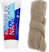 Паста для льна Aquaflax nano 30 грамм, тюбик + 15 грамм лён СантехМастерГель