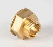 Переход резьбовой DN40х32 В 1 1/2" х Н 1 1/4" латунь LD Pride