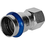 Переходник под пресс 22 х 1/2" (ВР), из нержавеющей стали STOUT (SSS-2022-002212)