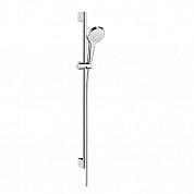 Душевой гарнитур HansGrohe HG Croma Select S Vario со штангой 90 см белый/хром