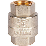 ROMMER 1/2" Клапан обратный пружинный муфтовый с металлическим седлом