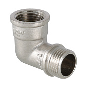 Угол 90° резьбовой ВН 1/2" латунь-никель VALTEC (VTr.092.N.0004)