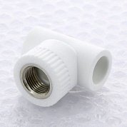Тройник 20 х 1/2" (ВР) PRO AQUA полипропилен PP-R