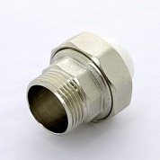 Муфта разборная 20 х 1" (НР) PRO AQUA полипропиленовая PP-R