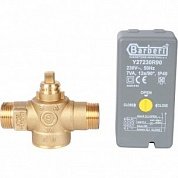 Зональный клапан STOUT 3/4" 2-ходовой 220V c сервоприводом с кабелем 1м.