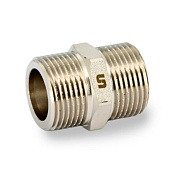 Ниппель резьбовой удлинённый 1" (НР) никель UNI-FITT OPTIMAL (601N4401)