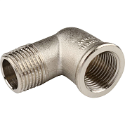 Колено ВР-НР 3/4" x 3/4" никель TIEMME