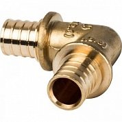 Угольник 90° 20 мм аксиальный для труб PE-X STOUT