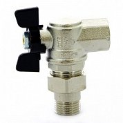 Кран шаровый BUGATTI OREGON 1/2" ВН угловая американка