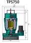 Насос дренажный PUMPMAN TPS750A
